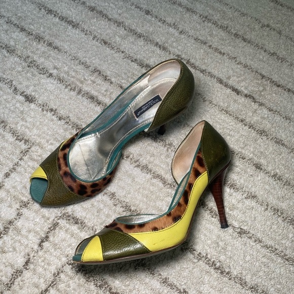 Dolce & Gabbana Multi-Color Heels EU size 39 - Picture 13 of 13